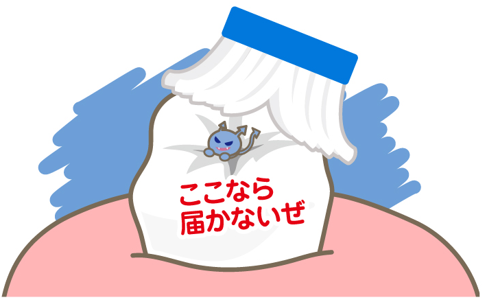 歯のみぞ