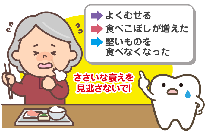 オーラルフレイルの入り口